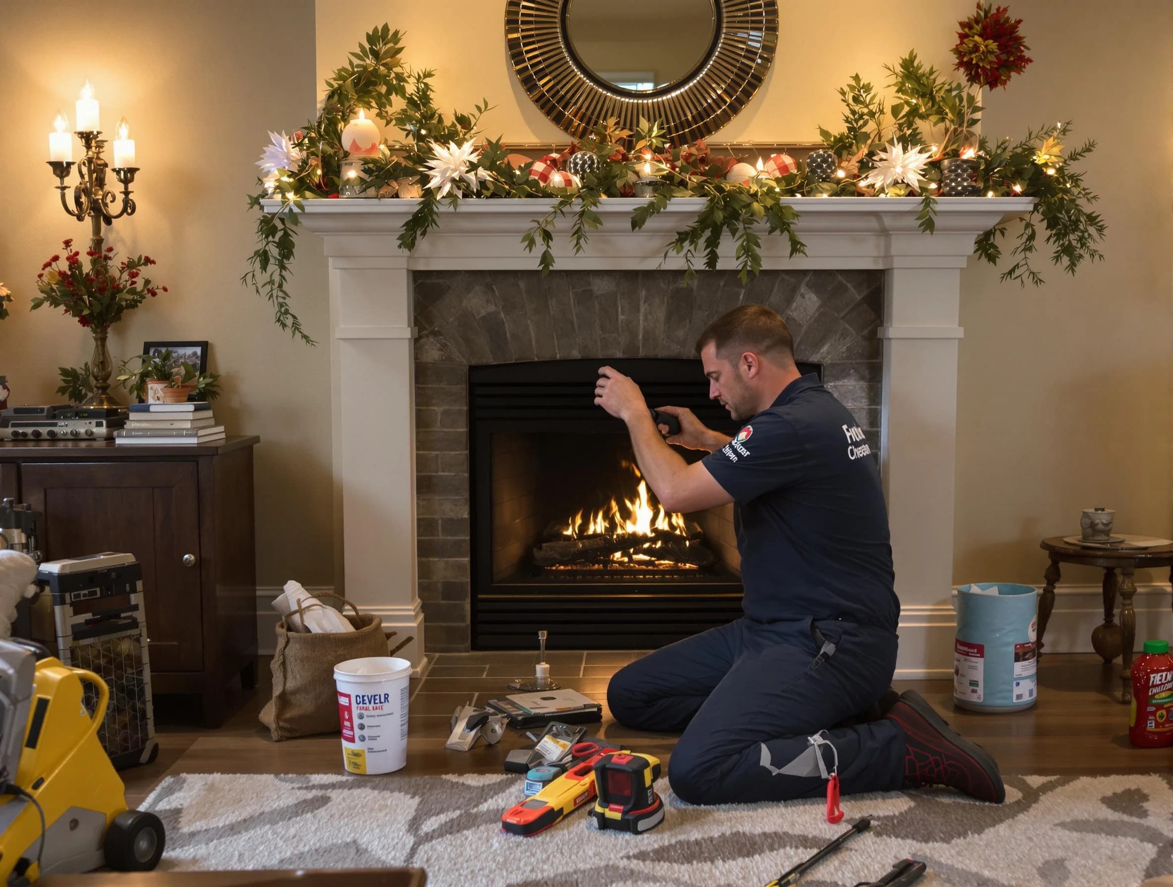 Collier Chimney Sweep offering fireplace maintenance services in Collier, PA