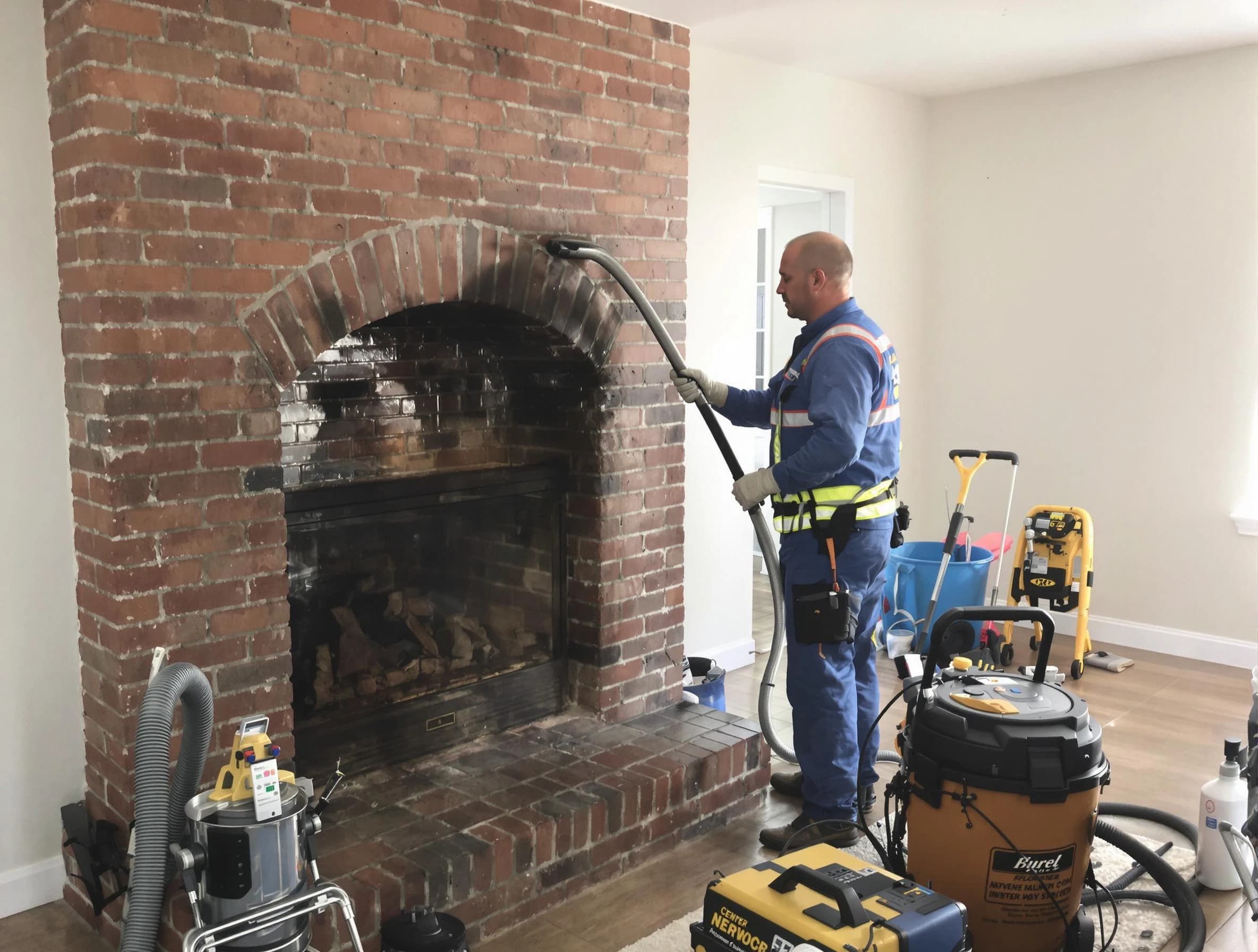Collier Chimney Sweep expert performing detailed chimney sweep in Collier, PA
