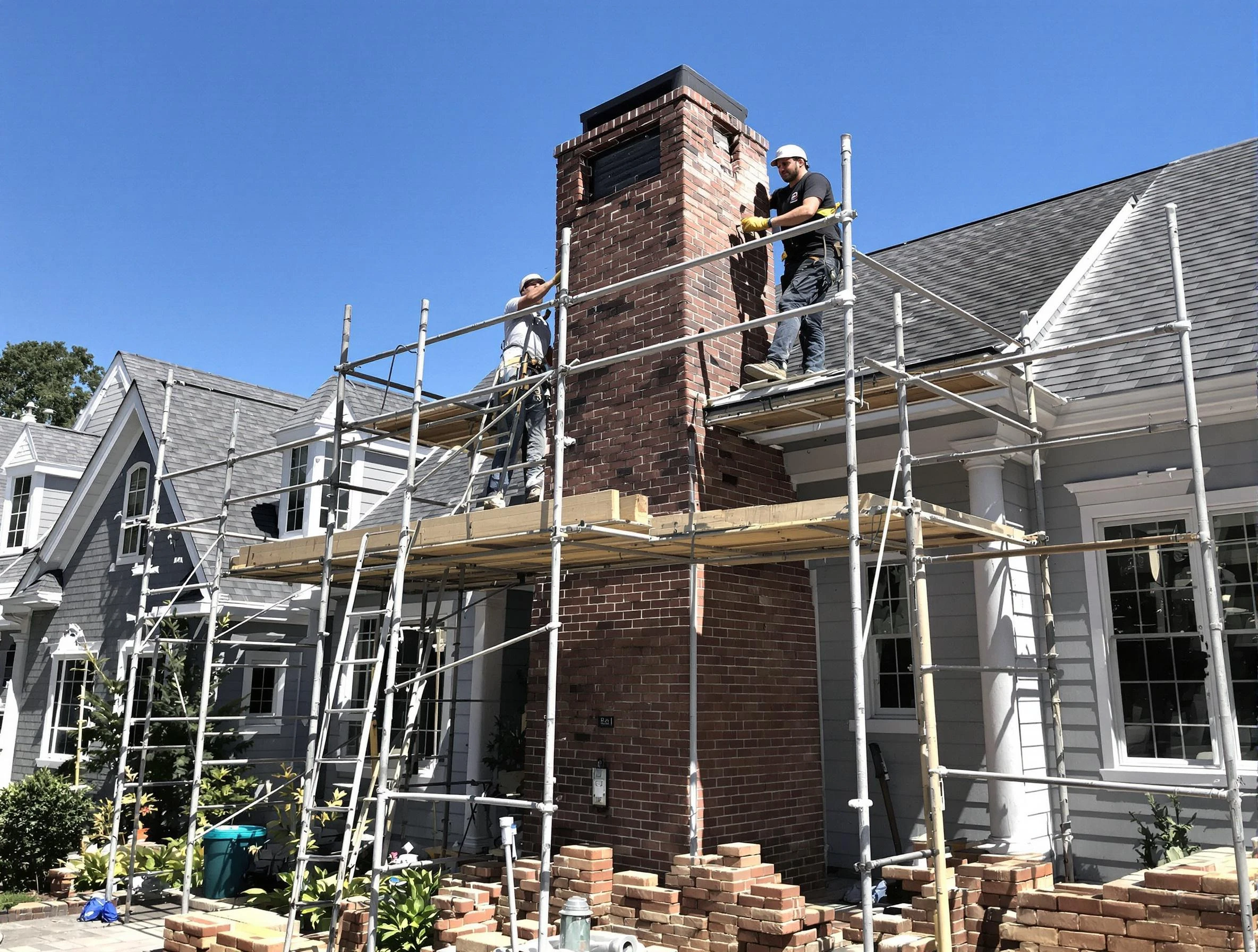 Chimney Rebuilding in Collier